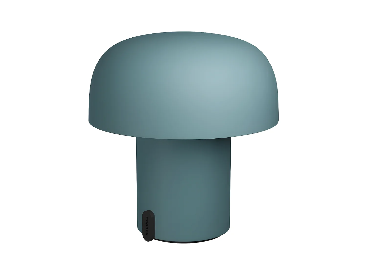Kooduu Lampe de table portable, dimmable et rechargeable via usb, couleur turquoise - Sensa Smokey Teal