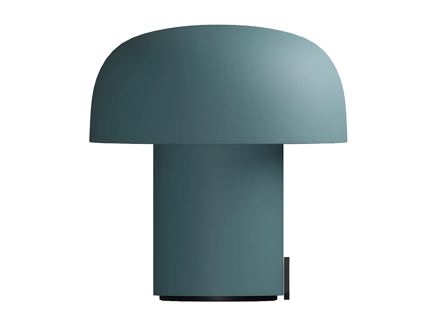 Kooduu Lampe de table portable, dimmable et rechargeable via usb, couleur turquoise - Sensa Smokey Teal