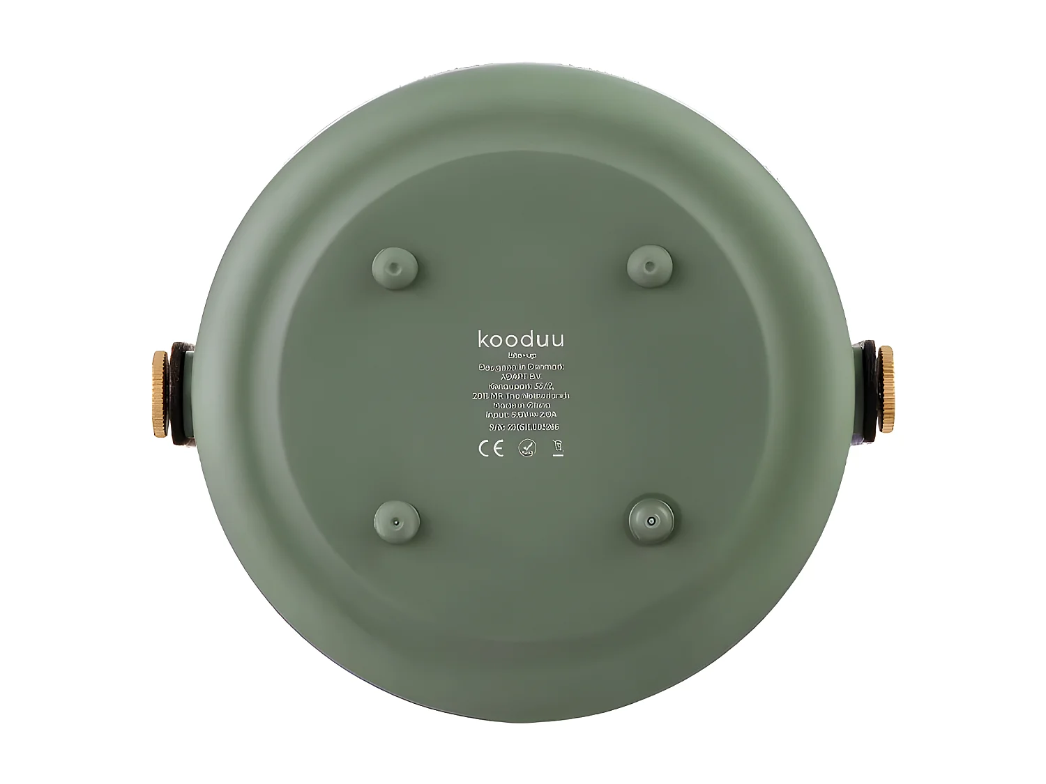 Kooduu Lampe portable lite-up - lumière dimmable, rechargeable via usb - utilisation intérieure et extérieure, couleur pétrole - Lite-up Petroleum 2.0