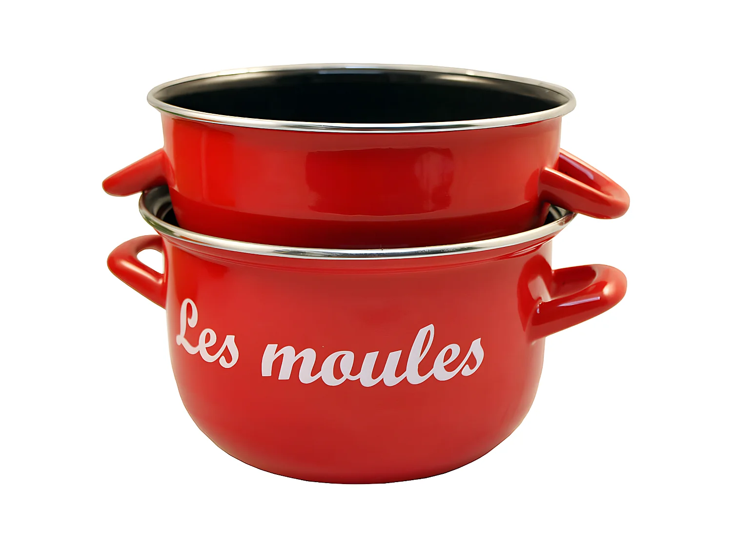 Marmite à moules 18 cm rouge