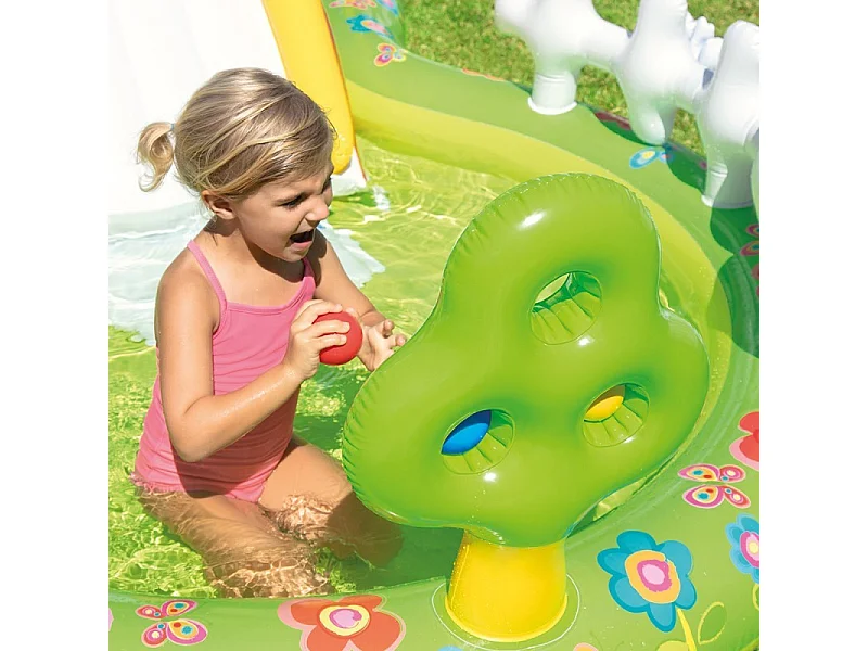 Aire de jeux gonflable Mon Jardin - Intex