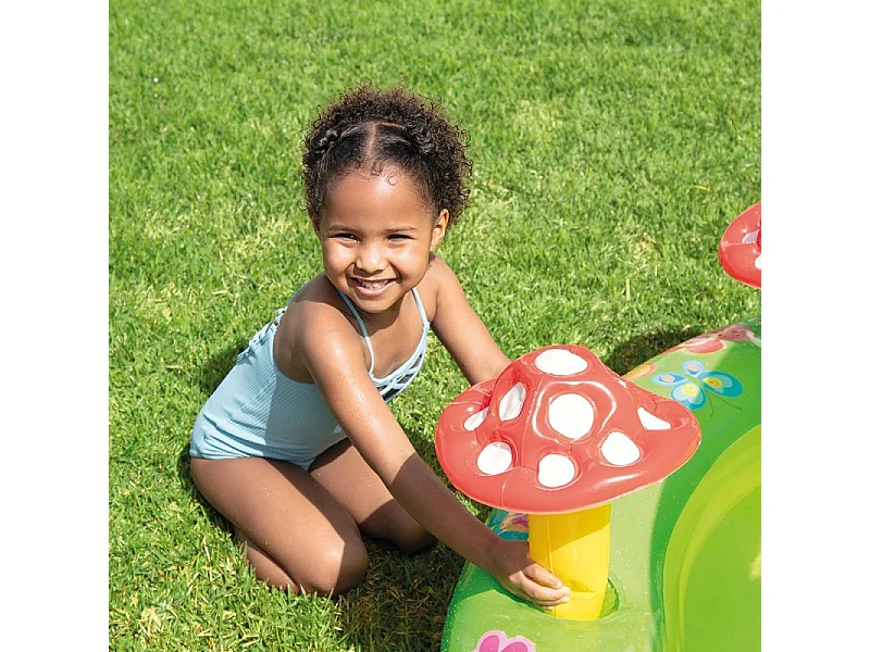 Aire de jeux gonflable Mon Jardin - Intex