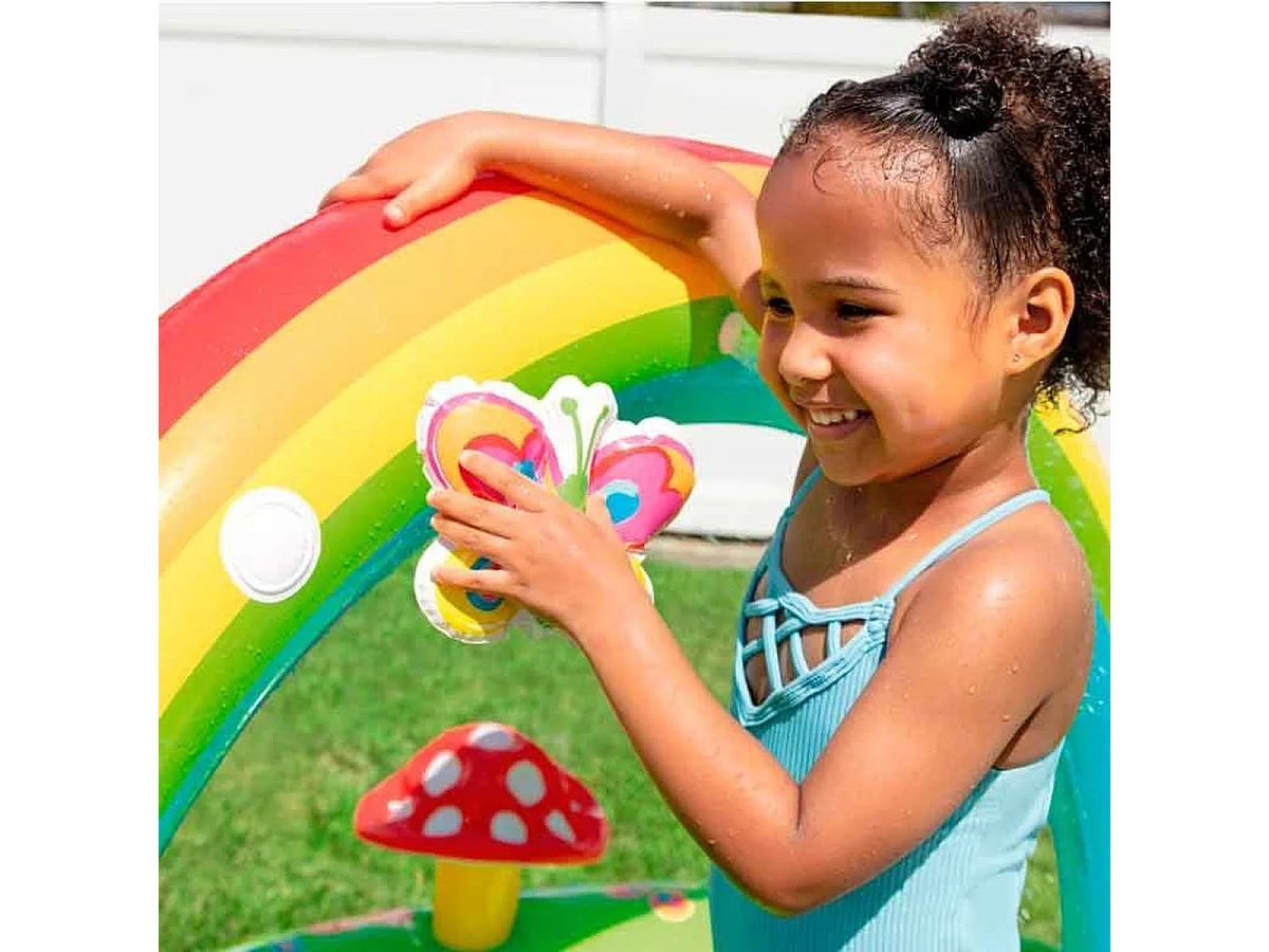 Aire de jeux gonflable Mon Jardin - Intex