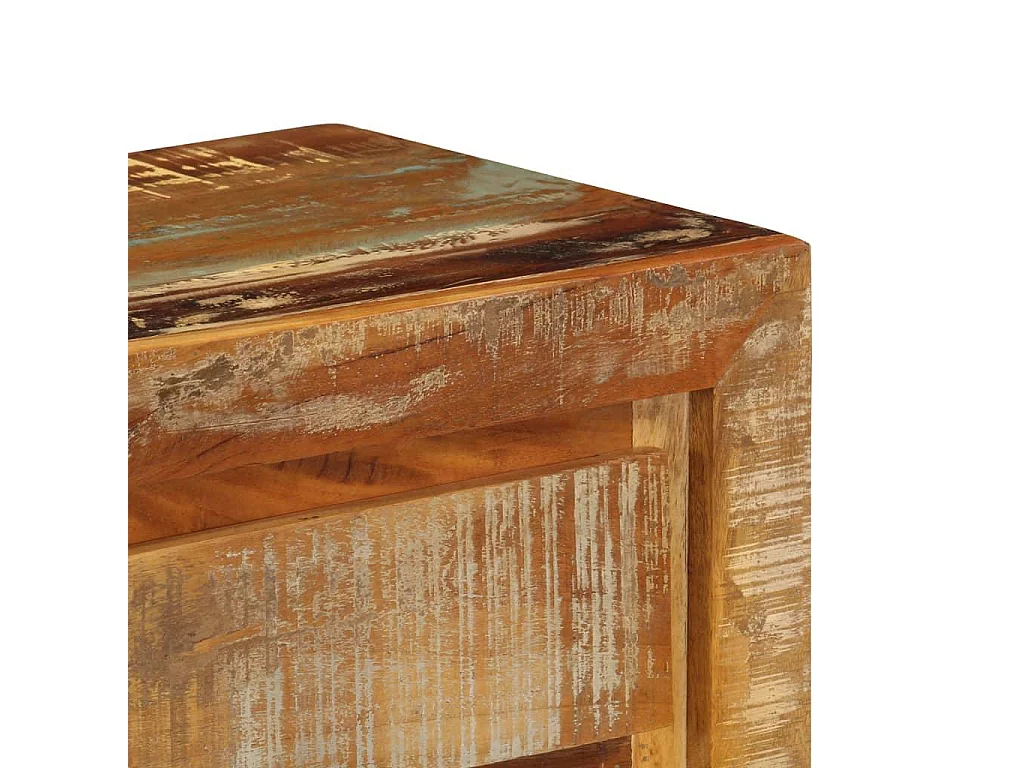 Credenza buffet consolle mobile contenitore 120 cm in legno massello di recupero 4402172