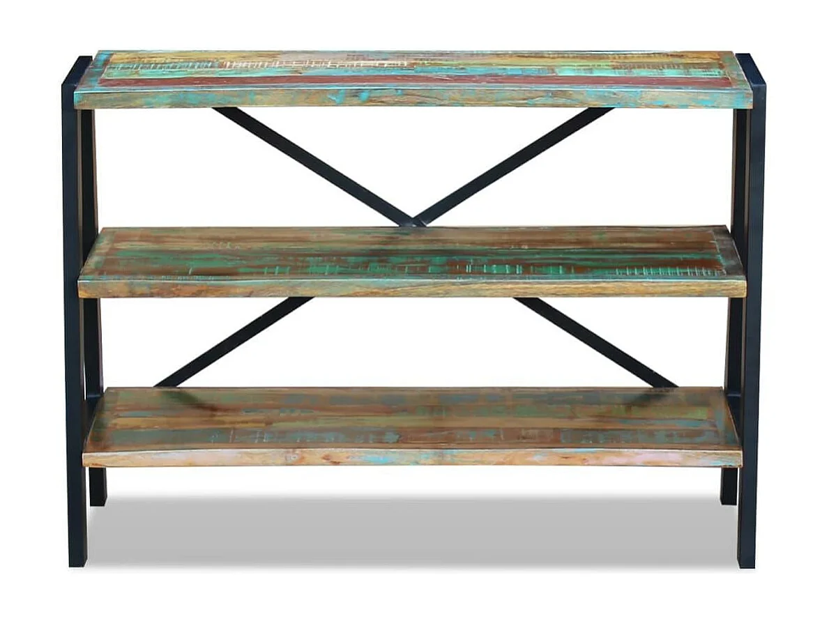 bahut armoire console bois marron 100 x 30 x 75 cm 4402008