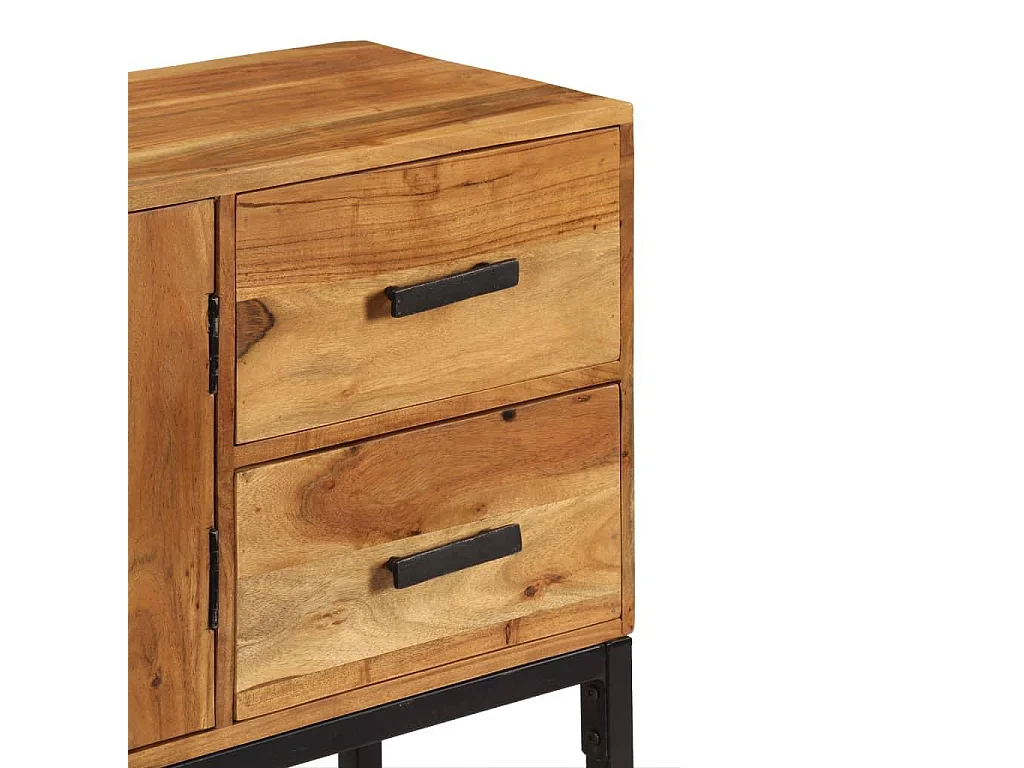 bahut armoire console bois marron 175 x 40 x 82 cm 4402046