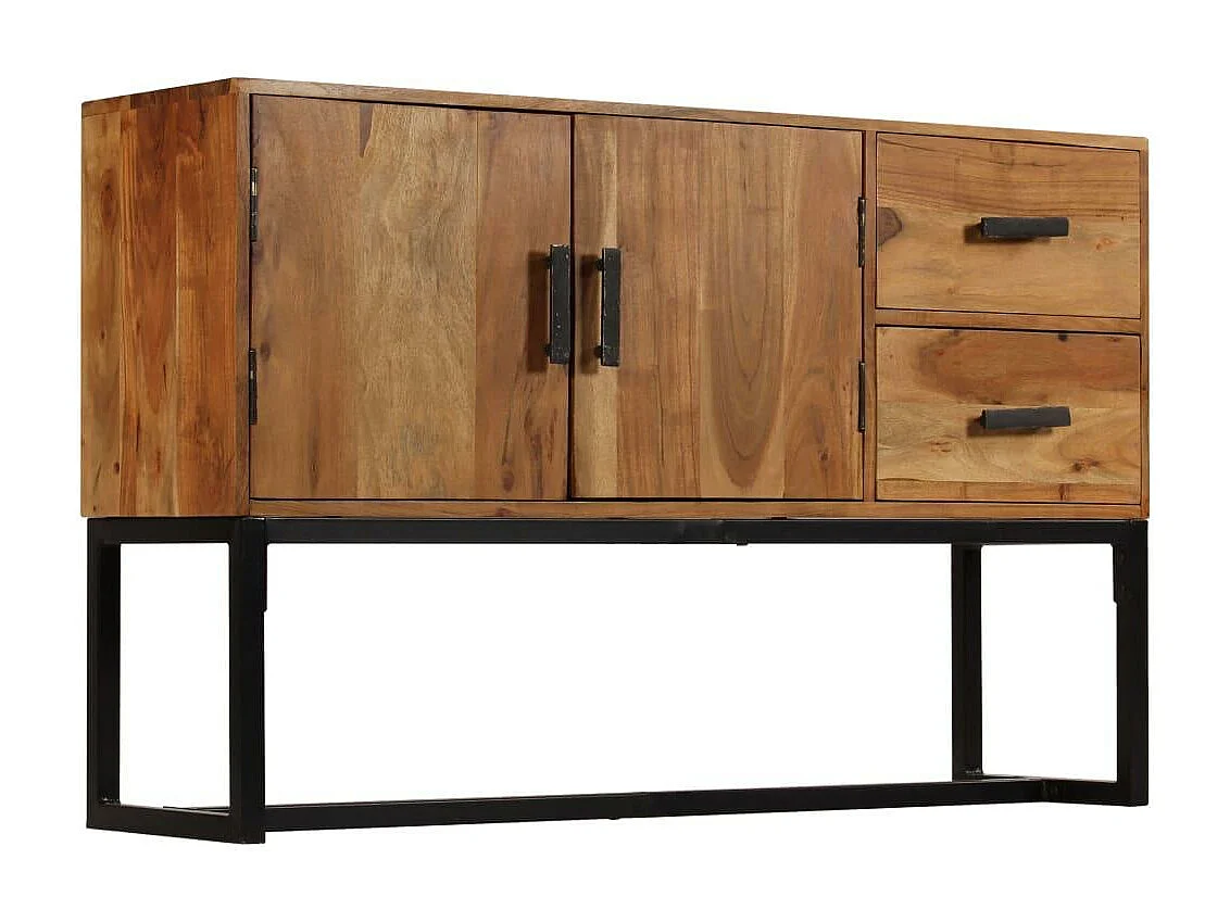 bahut armoire console bois marron 175 x 40 x 82 cm 4402046