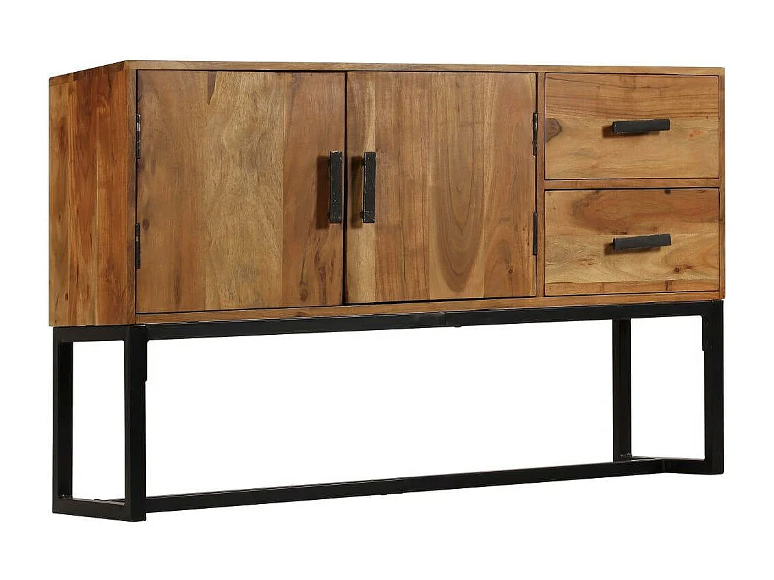 bahut armoire console bois marron 175 x 40 x 82 cm 4402046