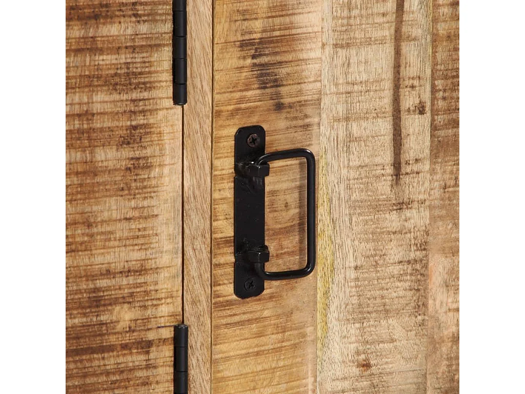 Aparador consola mueble auxiliar de almacenaje 120 cm madera maciza de mango 4402226
