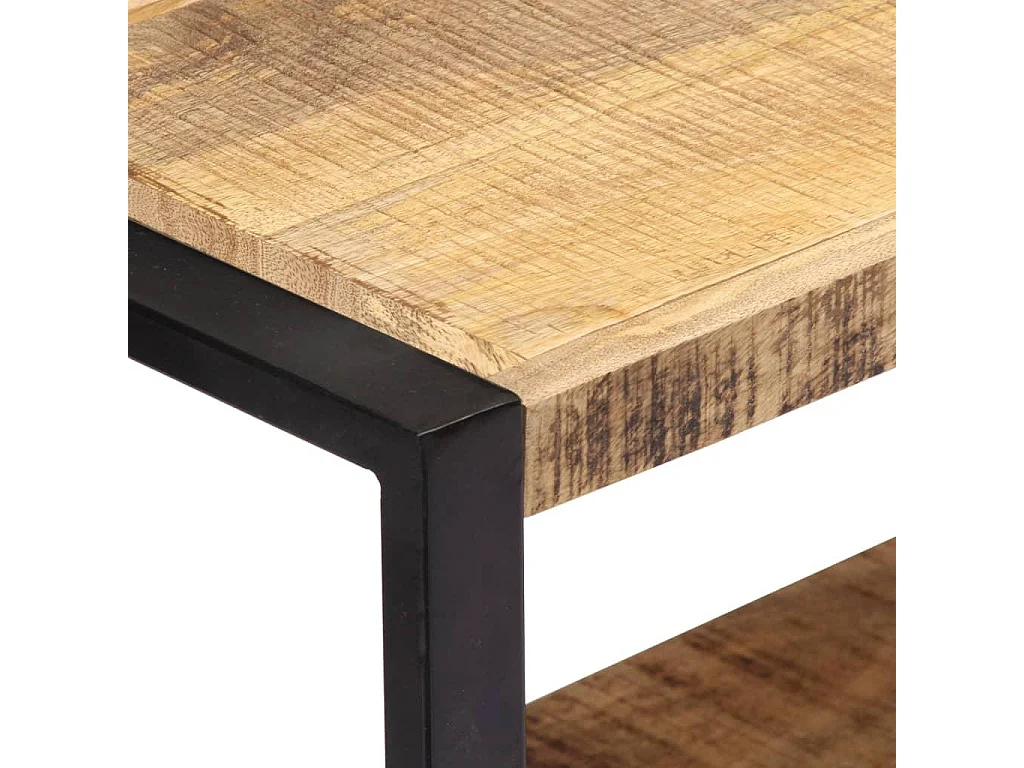 Aparador consola mueble auxiliar de almacenaje 120 cm madera maciza de mango 4402226