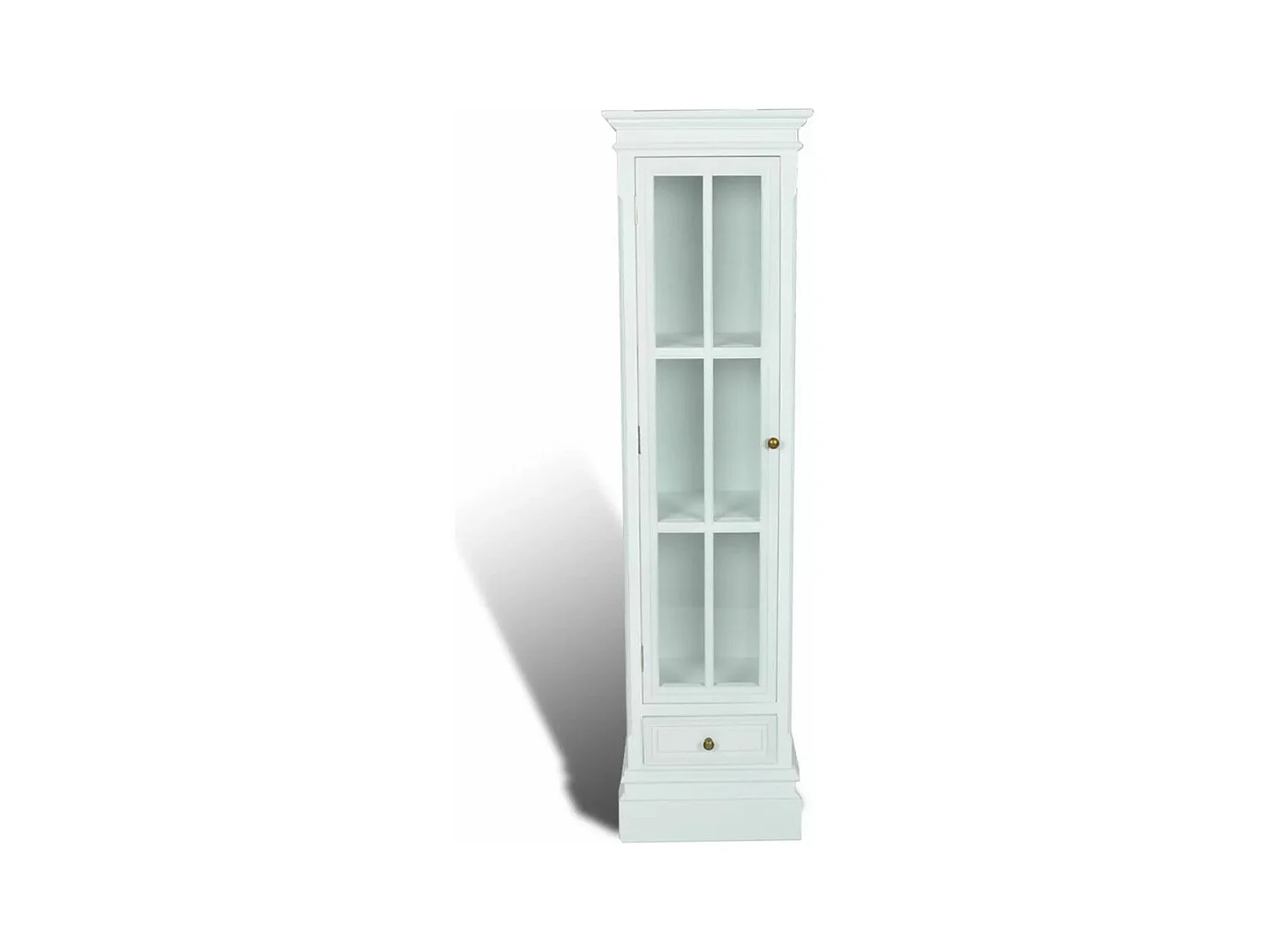 Scaffale mobile di design libreria in legno bianco 2702081/2