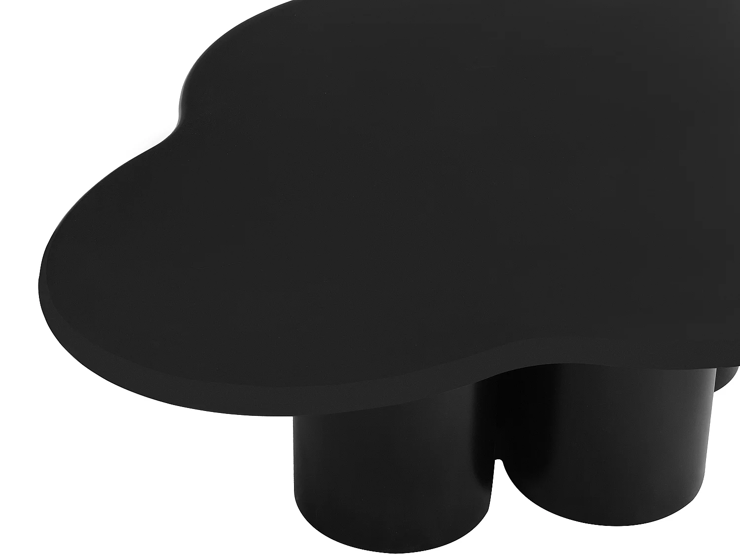 MDF-soffbord - Svart - YAVINA