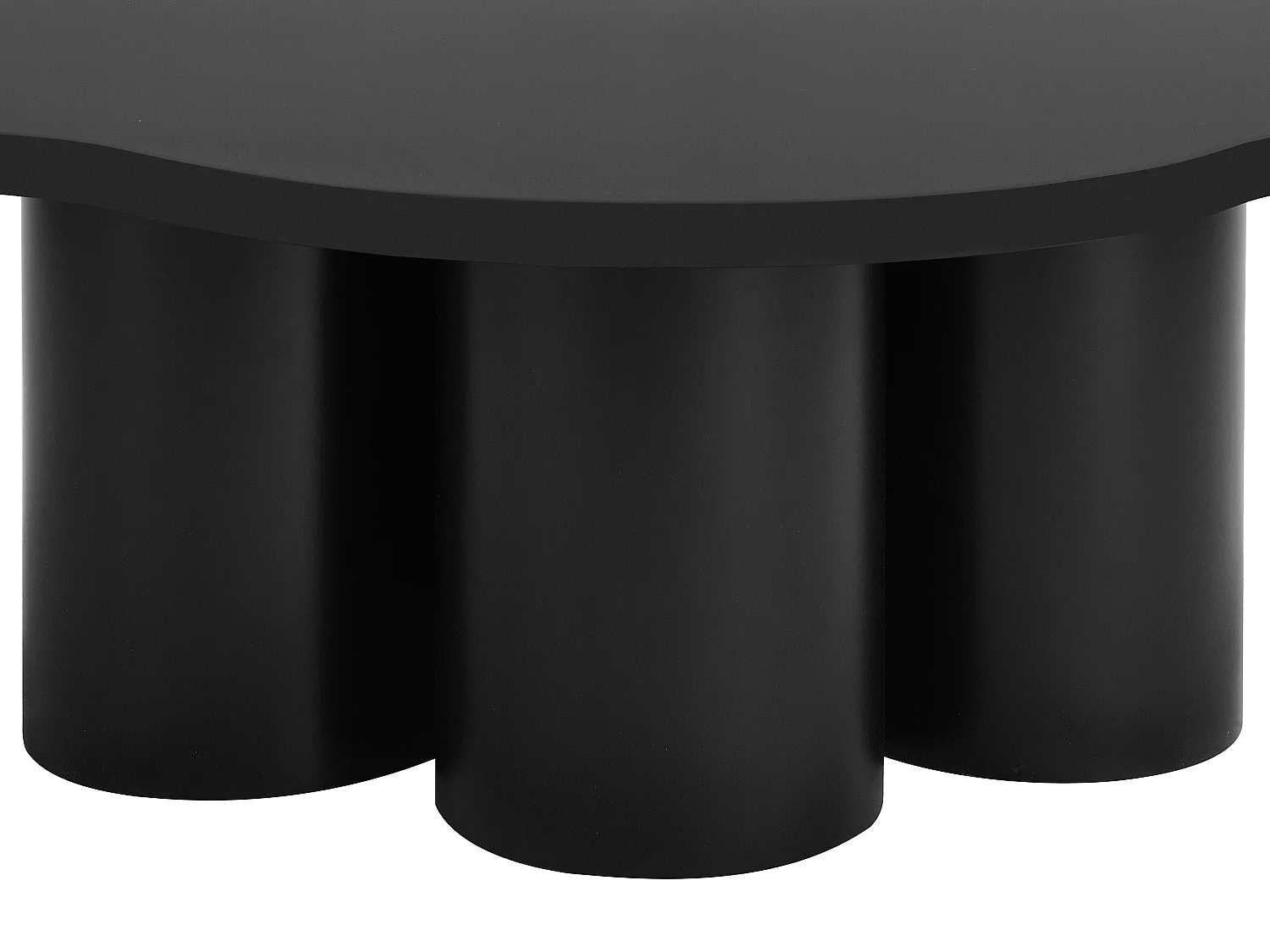 MDF-soffbord - Svart - YAVINA