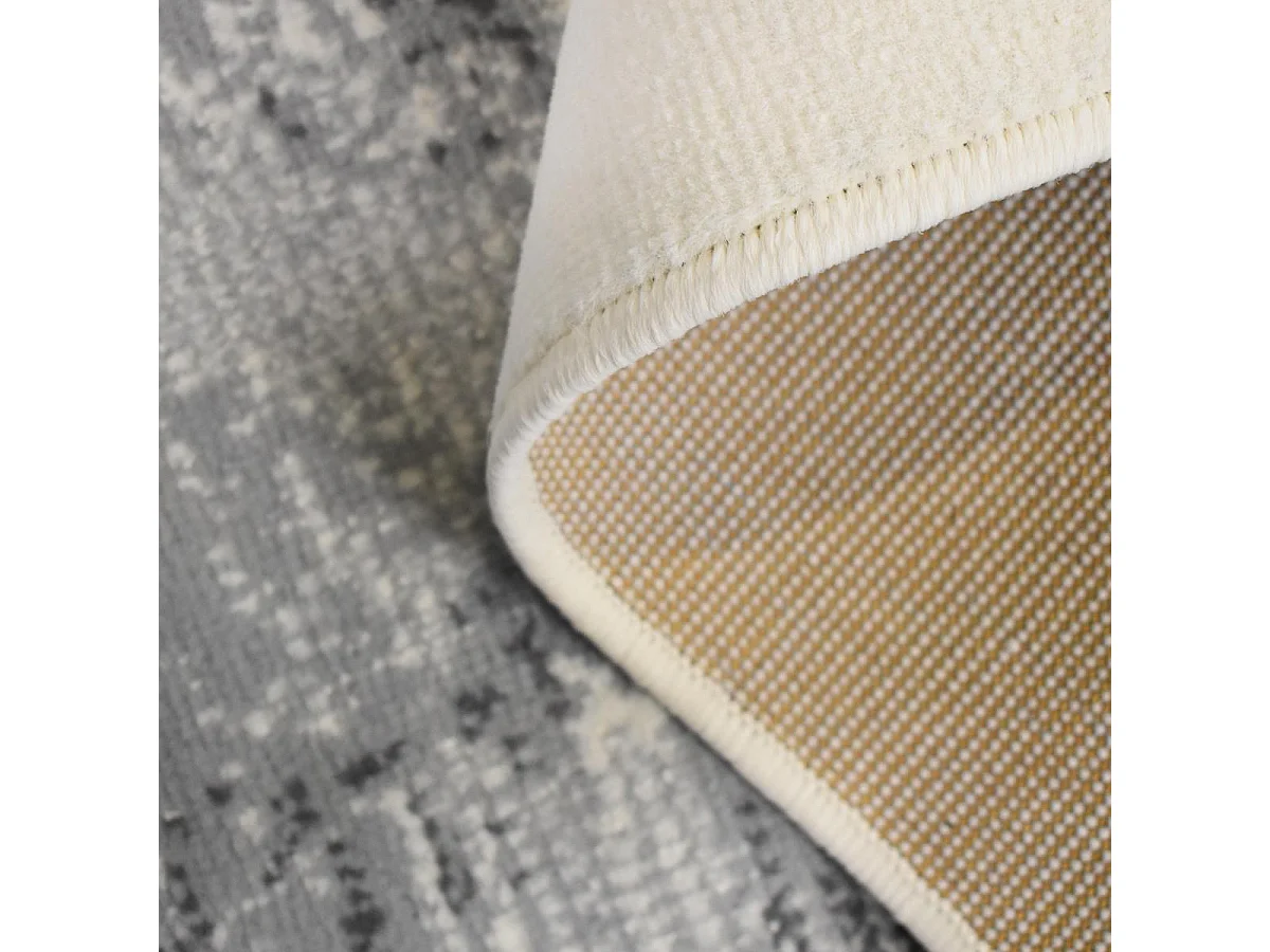 Tapis enfant 160x225 rectangle tissé crème motif animaux LYN1 KOALA