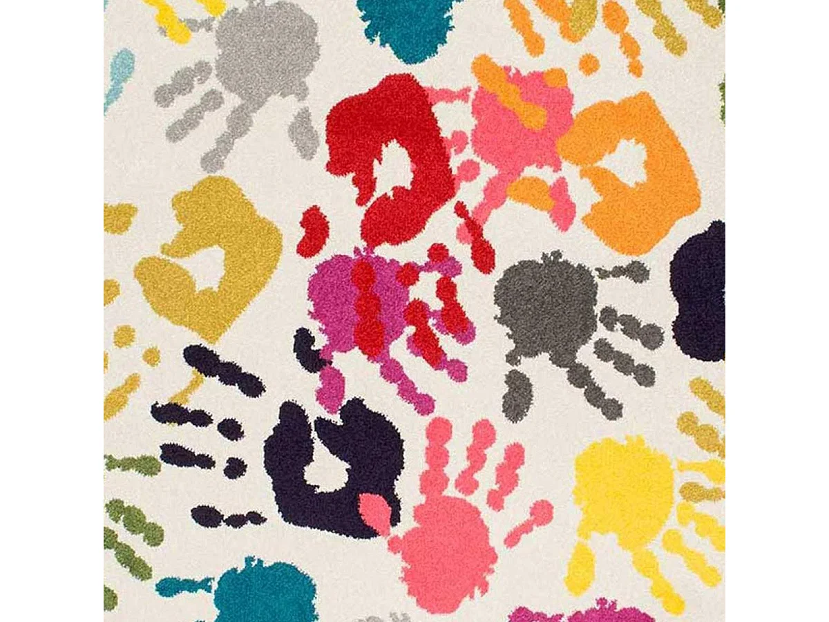 Tapis enfant 160x230 rectangle tissé multicolore LYN6 HANDI