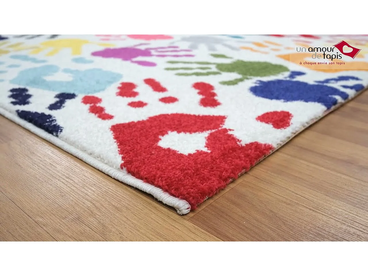 Tapis enfant 160x230 rectangle tissé multicolore LYN6 HANDI