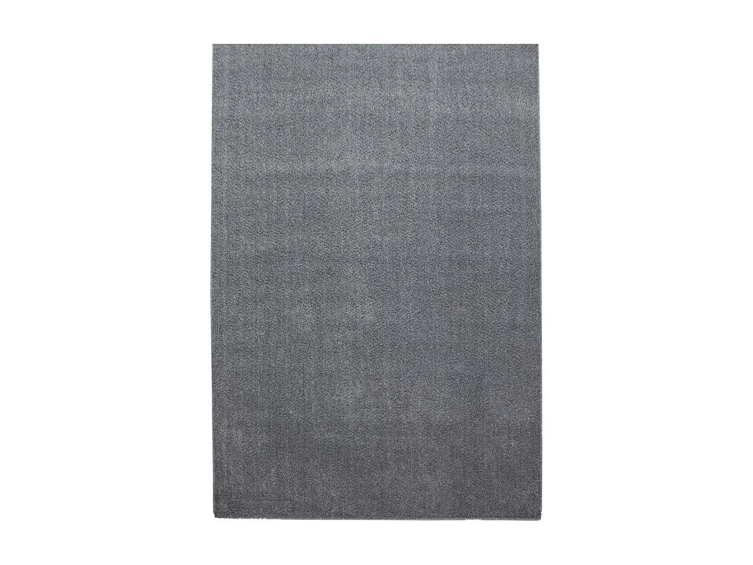 tapis salon 200x290 tissé gris clair rectangle motif uni SOULA