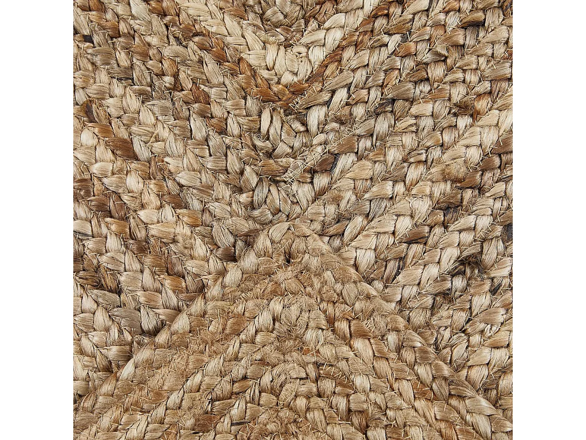 Tappeto in iuta 120x170 fatto a mano beige JUTURE