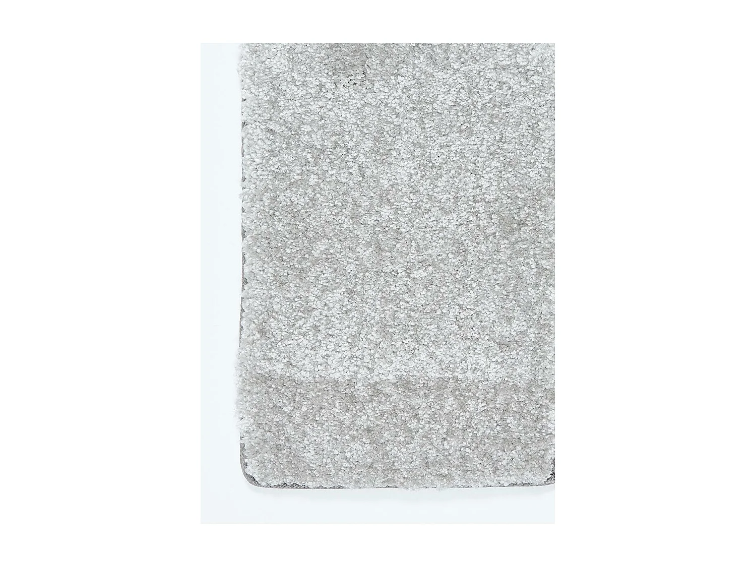 tapis salon 160x230 tissé gris rectangle motif uni EPAISSIA