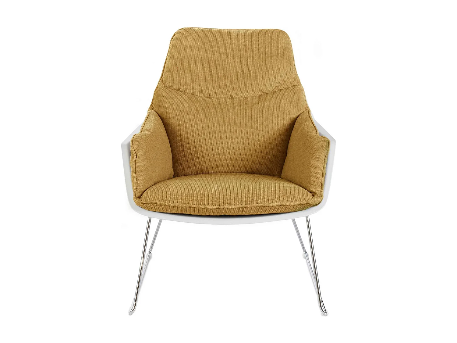 Grace - Fauteuil in geel polypropyleen