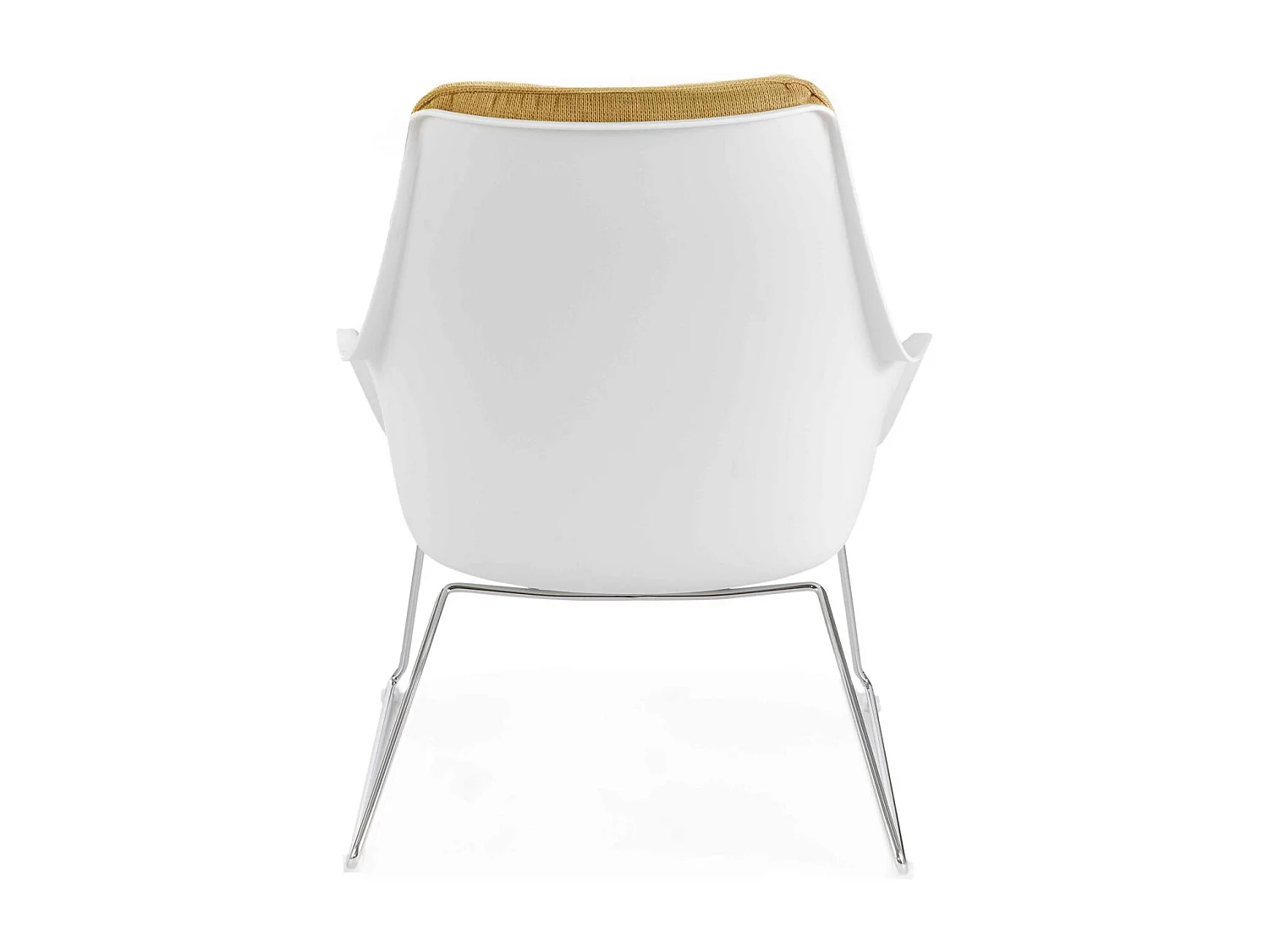 Grace - Sessel aus gelbem Polypropylen