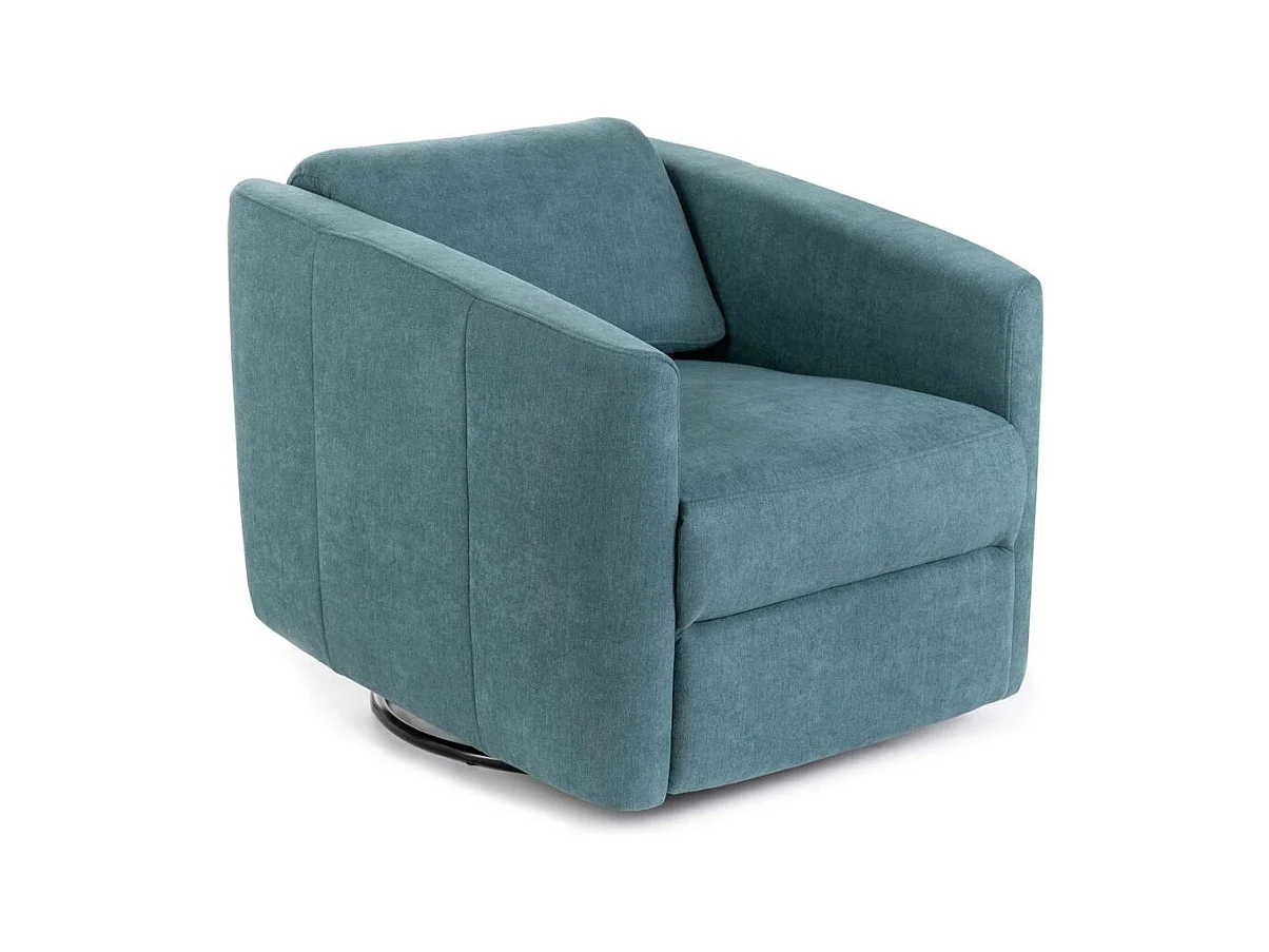Magic Fauteuil inclinable manuel en tissu Aquamarine