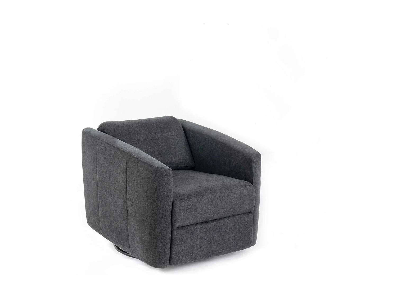 Magic Fauteuil inclinable manuel en tissu Gris Foncé
