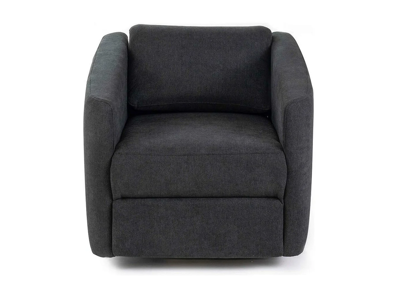 Magic Fauteuil inclinable manuel en tissu Gris Foncé