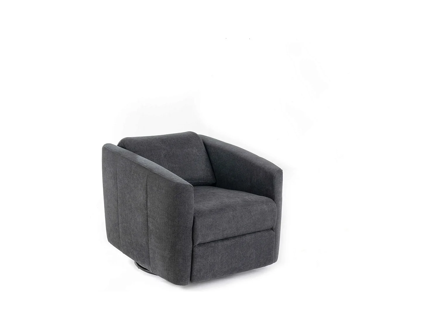 Magic Fauteuil inclinable manuel en tissu Gris Foncé