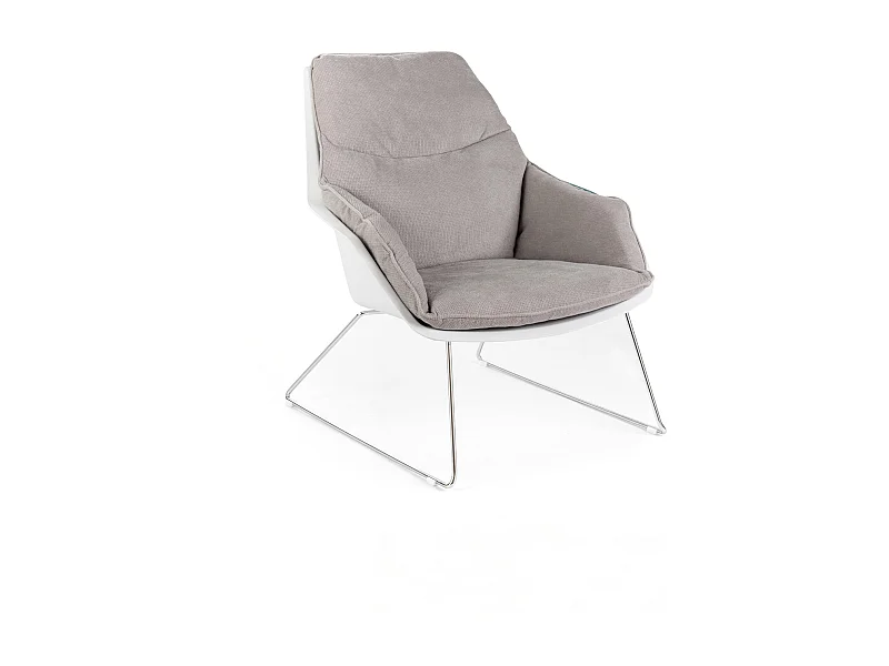 Grace - Sessel aus grauem Polypropylen