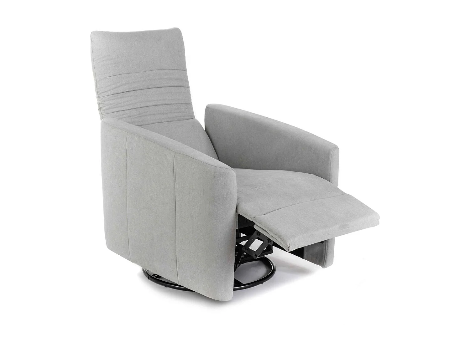 Magic Fauteuil inclinable manuel en tissu gris