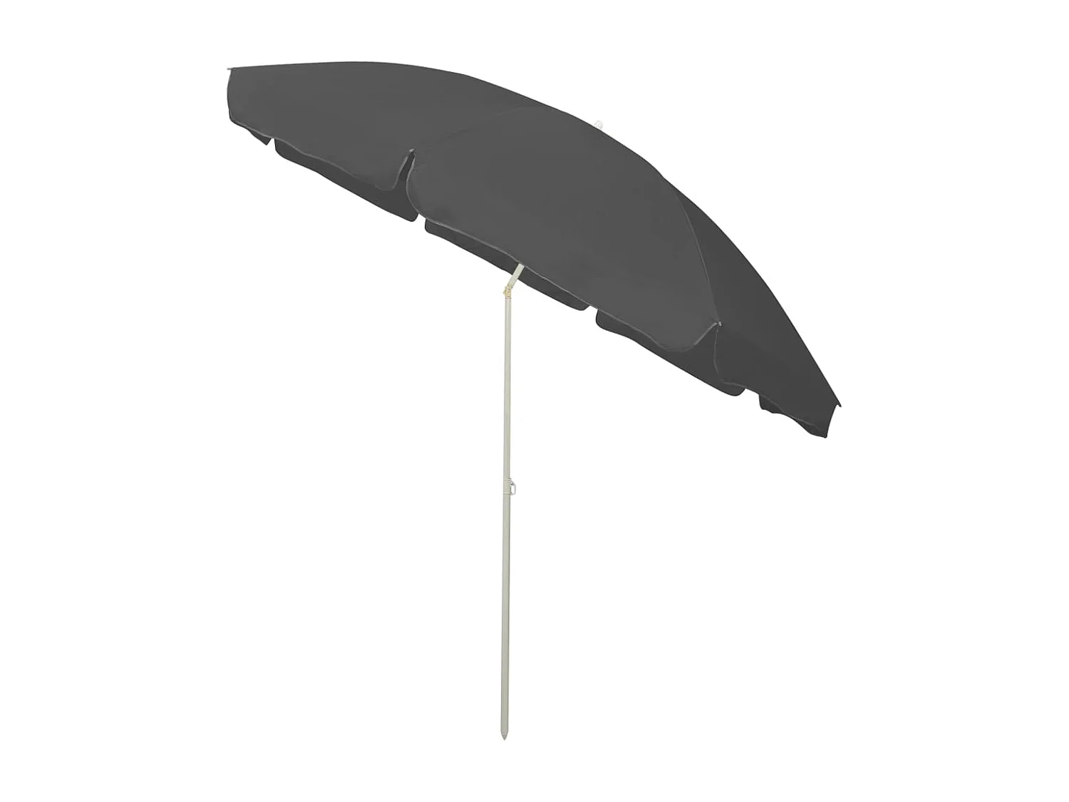 Guarda-sol de praia 300 cm antracite