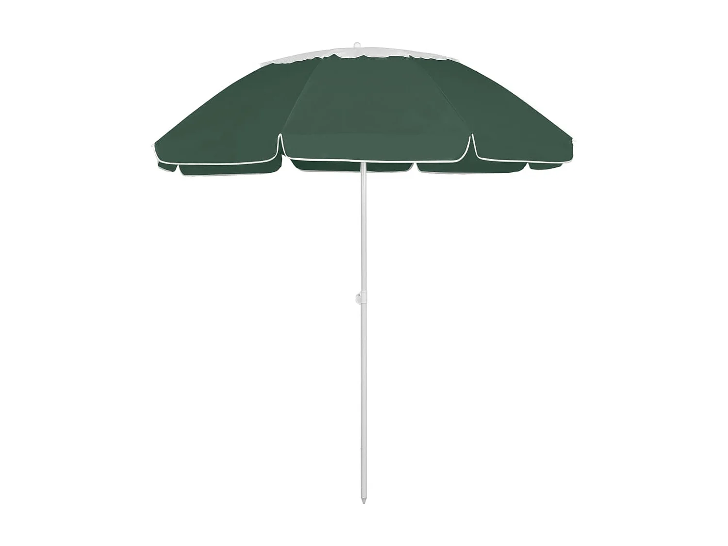Sombrilla de playa verde 300 cm