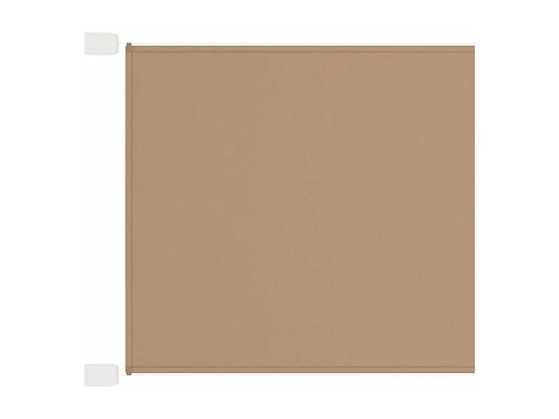 Auvent vertical Taupe 180x1000 cm Tissu oxford