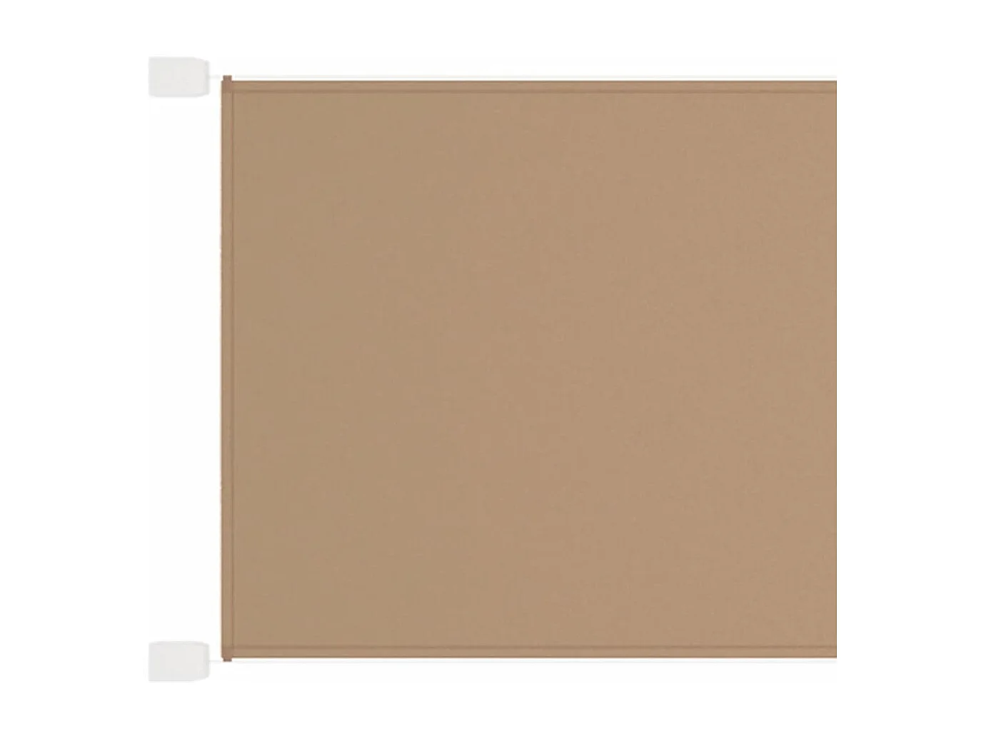 Auvent vertical Taupe 180x1000 cm Tissu oxford