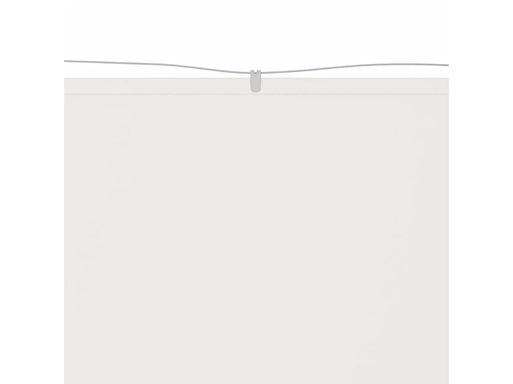 Auvent vertical Blanc 180x1200 cm Tissu oxford