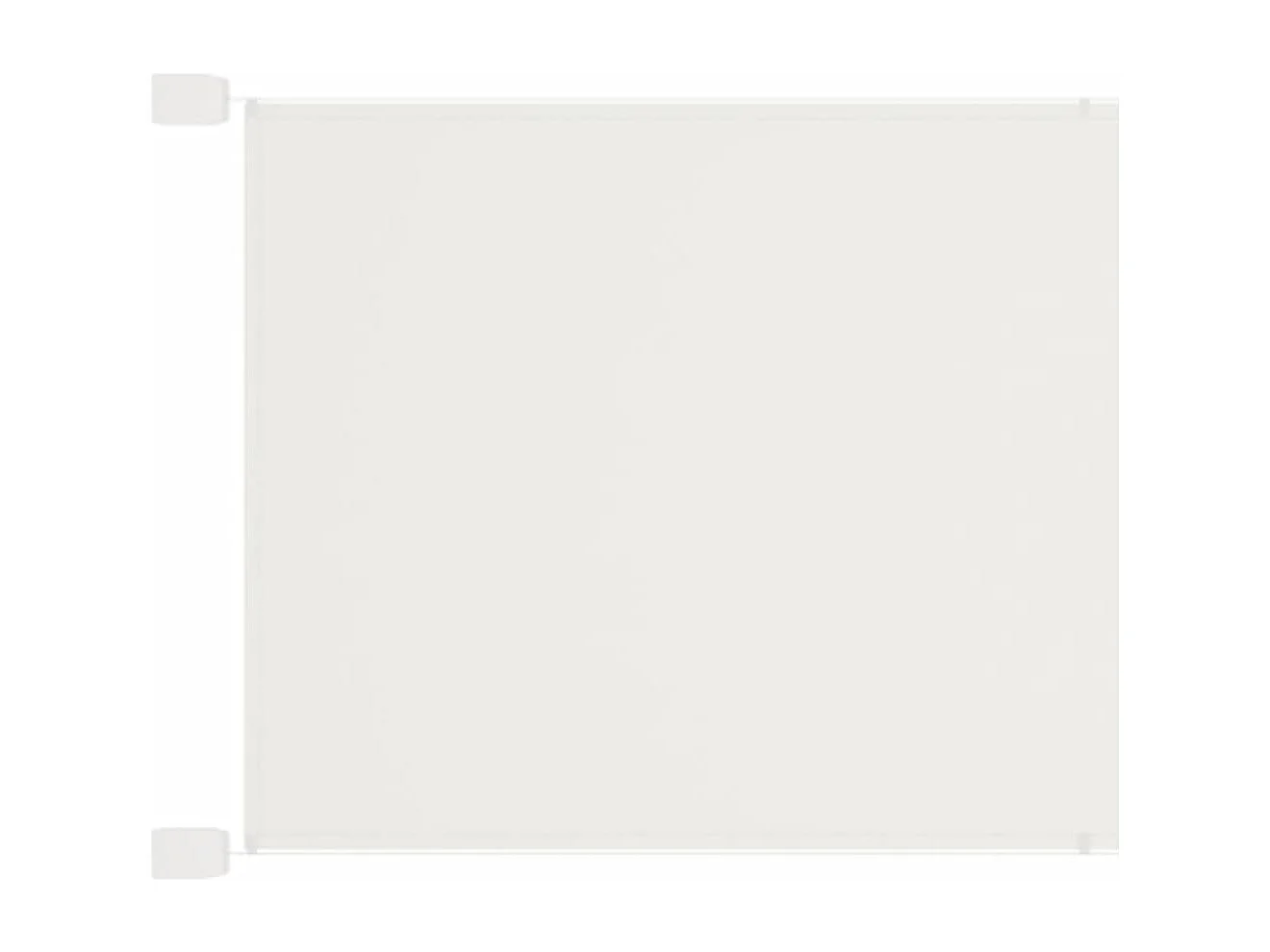 Auvent vertical Blanc 180x1200 cm Tissu oxford