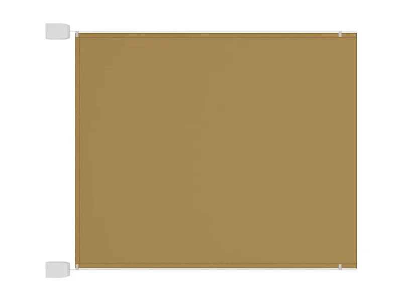 Auvent vertical Beige 140x1200 cm Tissu oxford