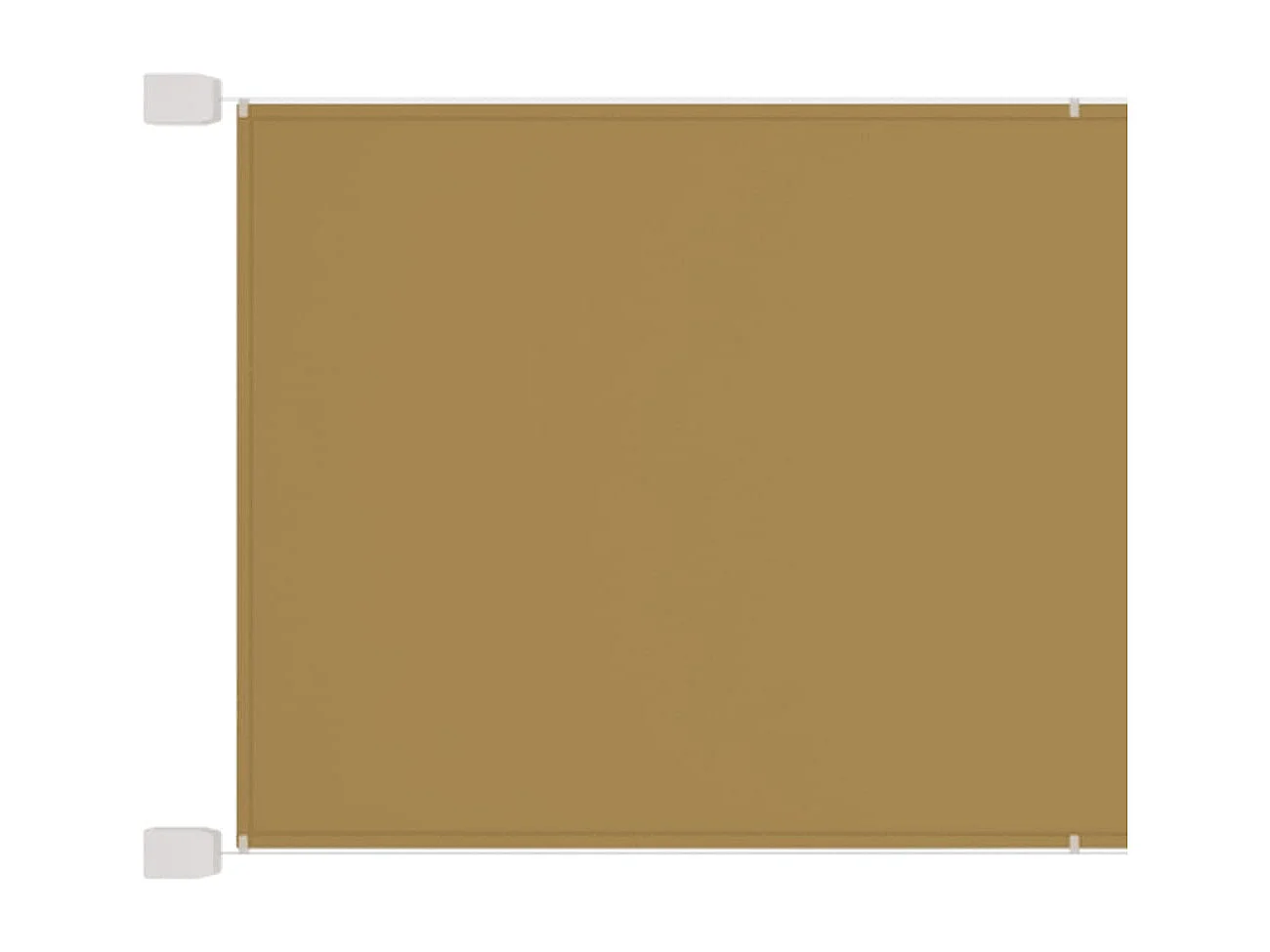 Auvent vertical Beige 100x800 cm Tissu oxford