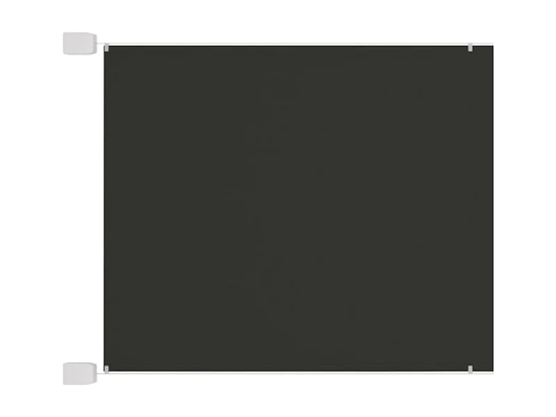 Auvent vertical Anthracite 60x1000 cm Tissu oxford
