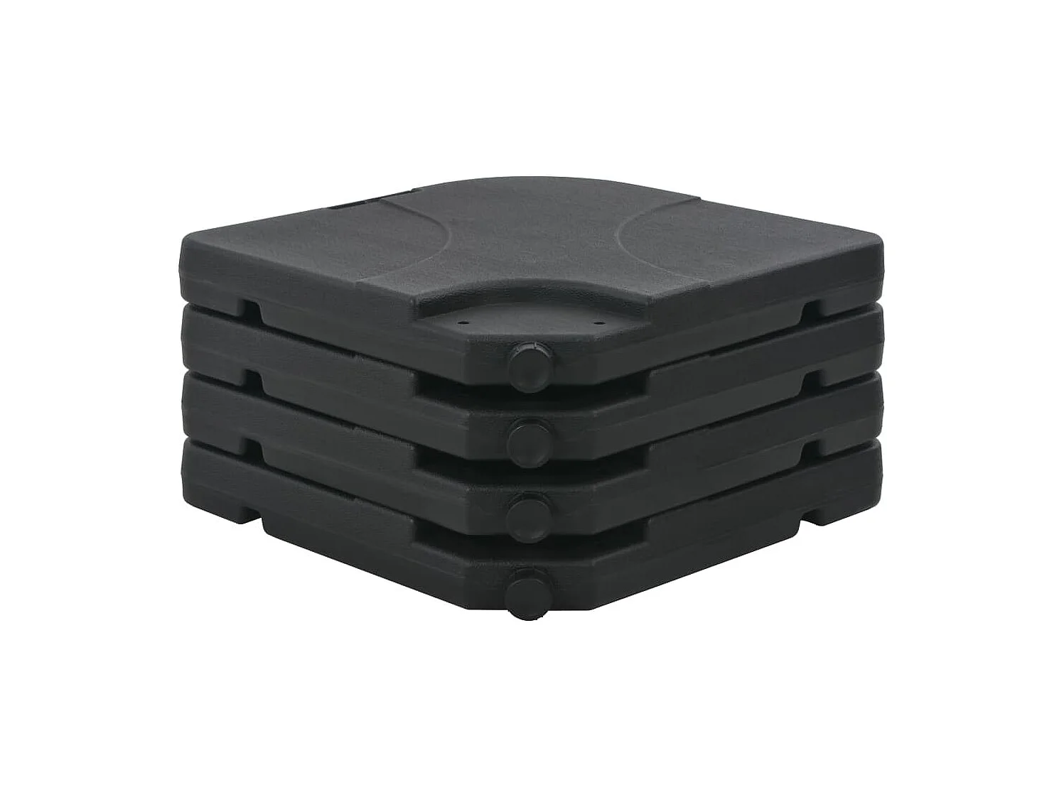 Guarda-sol de exterior com base portátil antracite