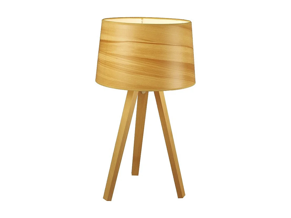 Lampe trépied essence déco