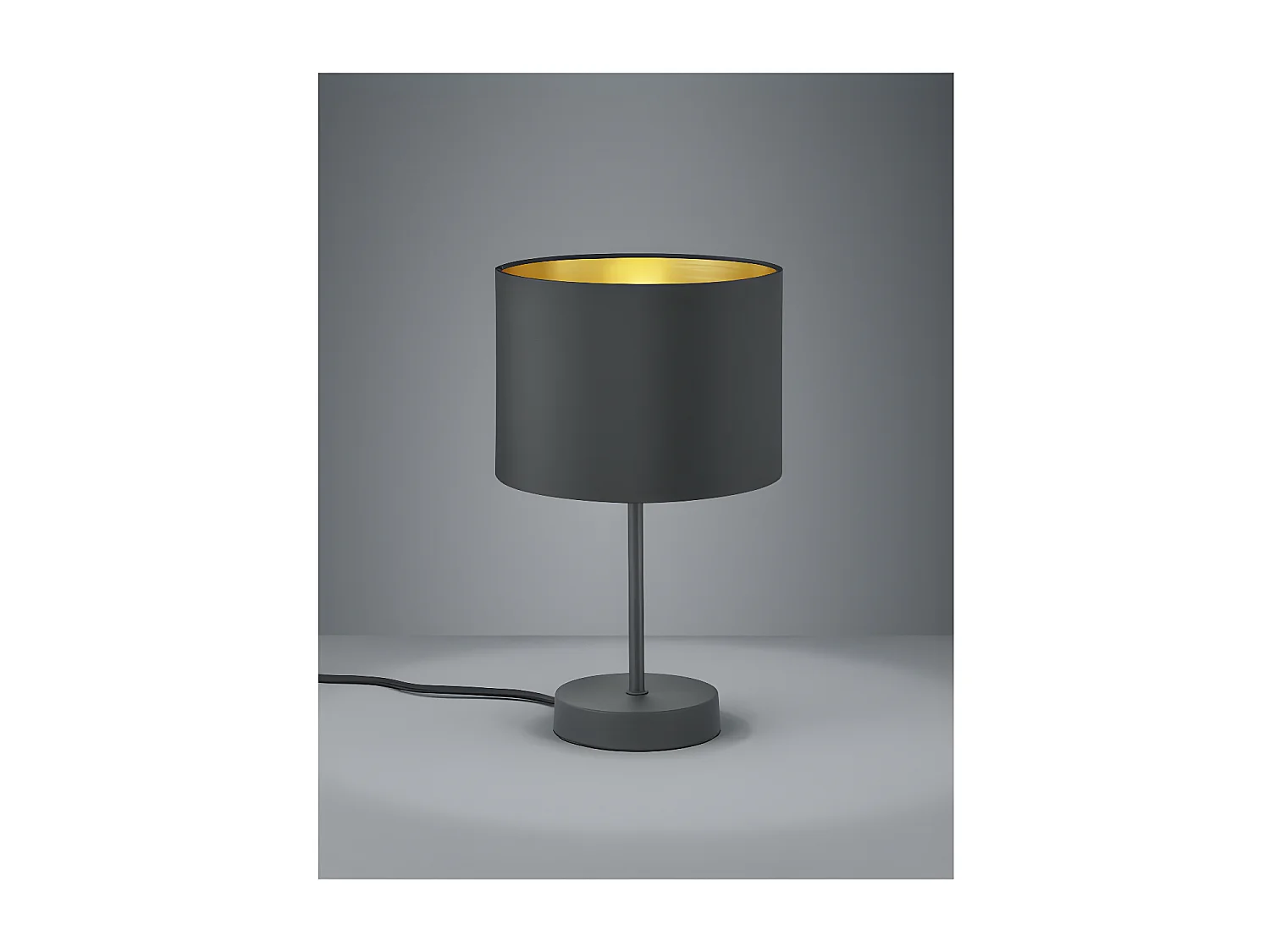 Lampe design Hostel, Métal, Noir