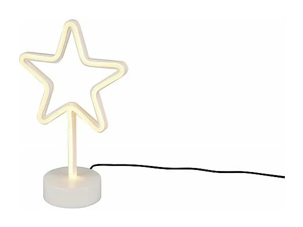 Lampe fun effet néon étoile