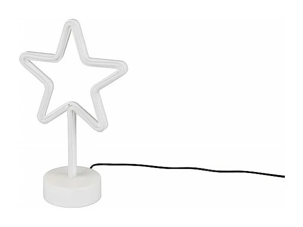 Lampe fun effet néon étoile