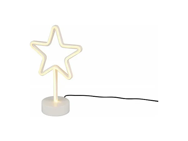 Lampe fun effet néon étoile