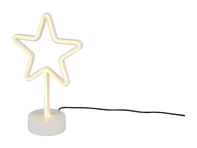 Lampe fun effet néon étoile