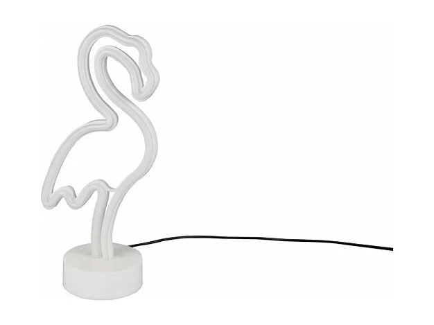 Lampe fun effet néon Flamingo