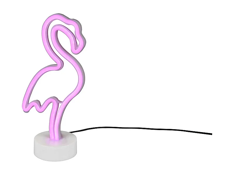 Lampe fun effet néon Flamingo