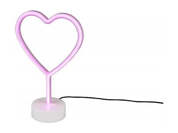 Lampe fun effet néon coeur